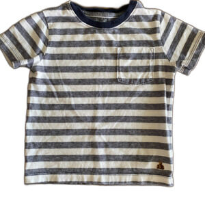 Gap Blue Striped Pocket Tee Boys' 2